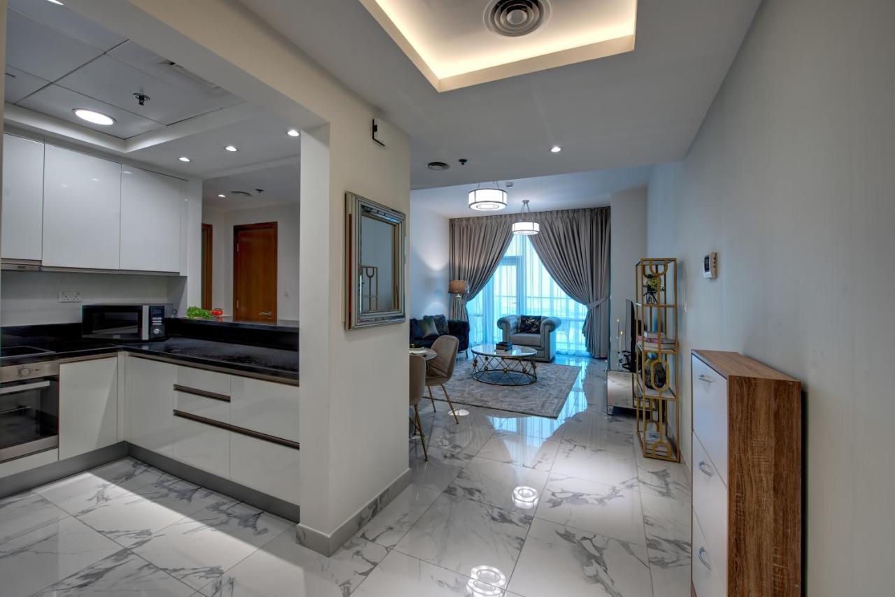 Durrani Homes - Lux 1Br At Al Habtoor Amna Tower ドバイ エクステリア 写真