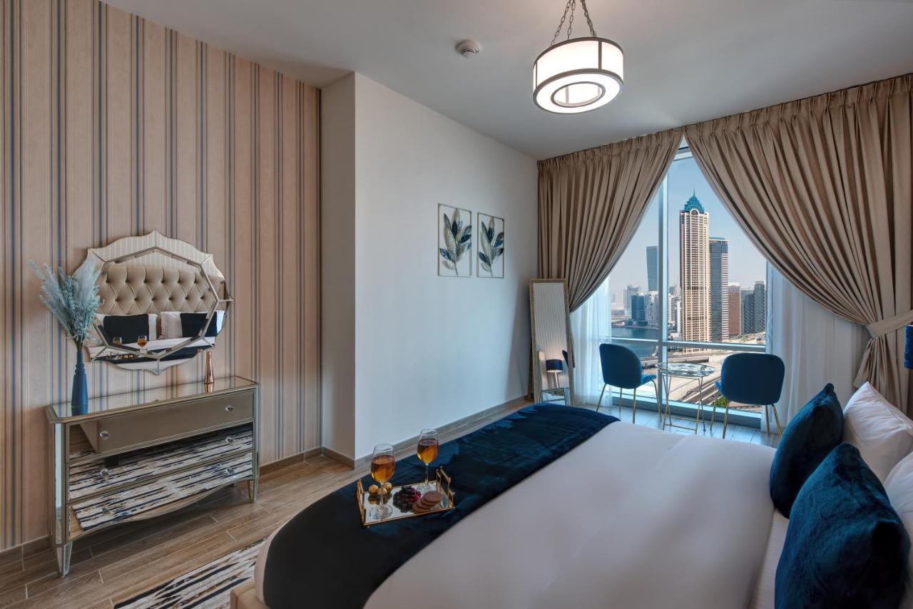 Durrani Homes - Lux 1Br At Al Habtoor Amna Tower ドバイ エクステリア 写真