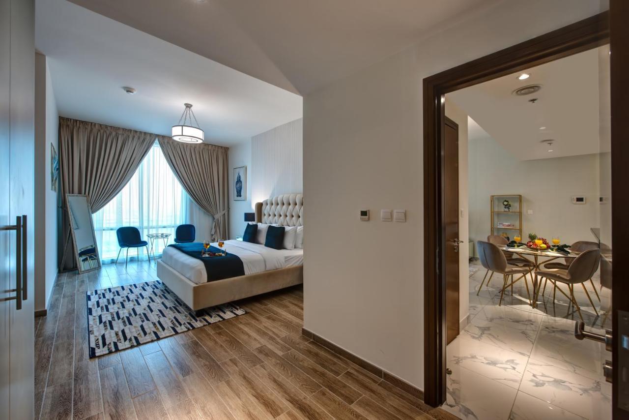 Durrani Homes - Lux 1Br At Al Habtoor Amna Tower ドバイ エクステリア 写真